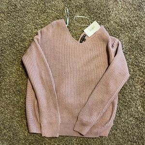 Plum sweater size medium